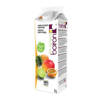 Puree owoce tropikalne (tropical fruits) 1l - BOIRON